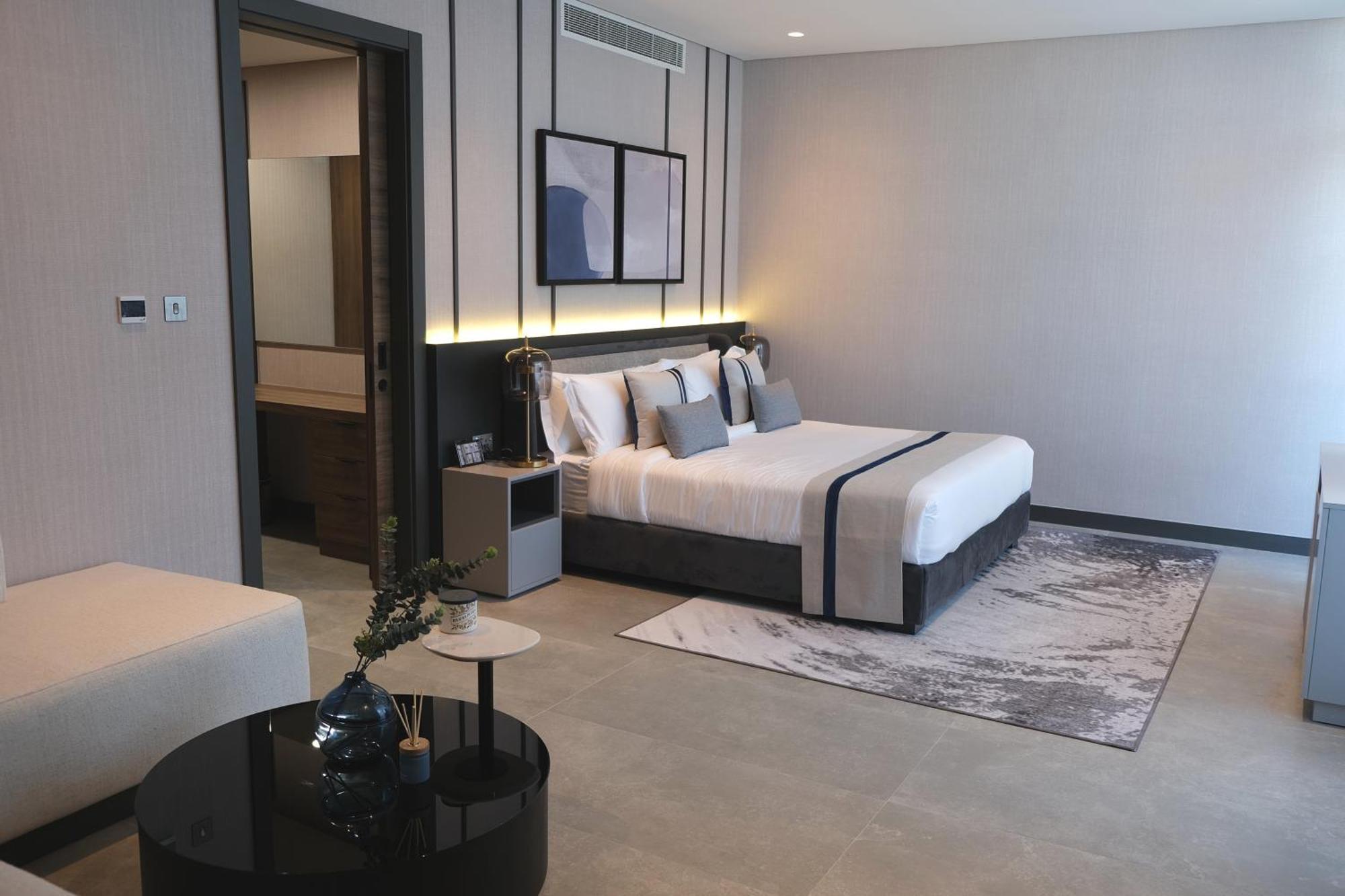 麦纳麦 Charthouse Bahrain酒店 外观 照片 A bedroom at the hotel