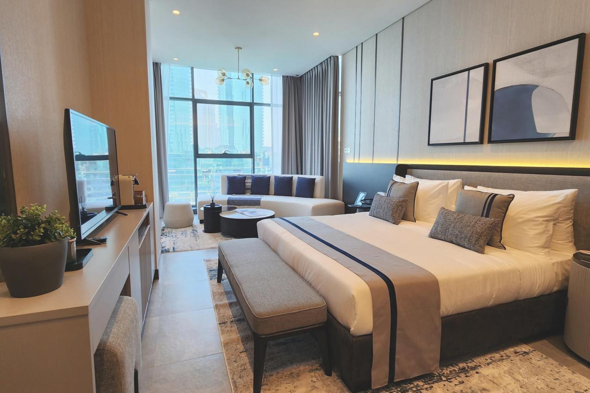 麦纳麦 Charthouse Bahrain酒店 外观 照片 A bedroom at the hotel